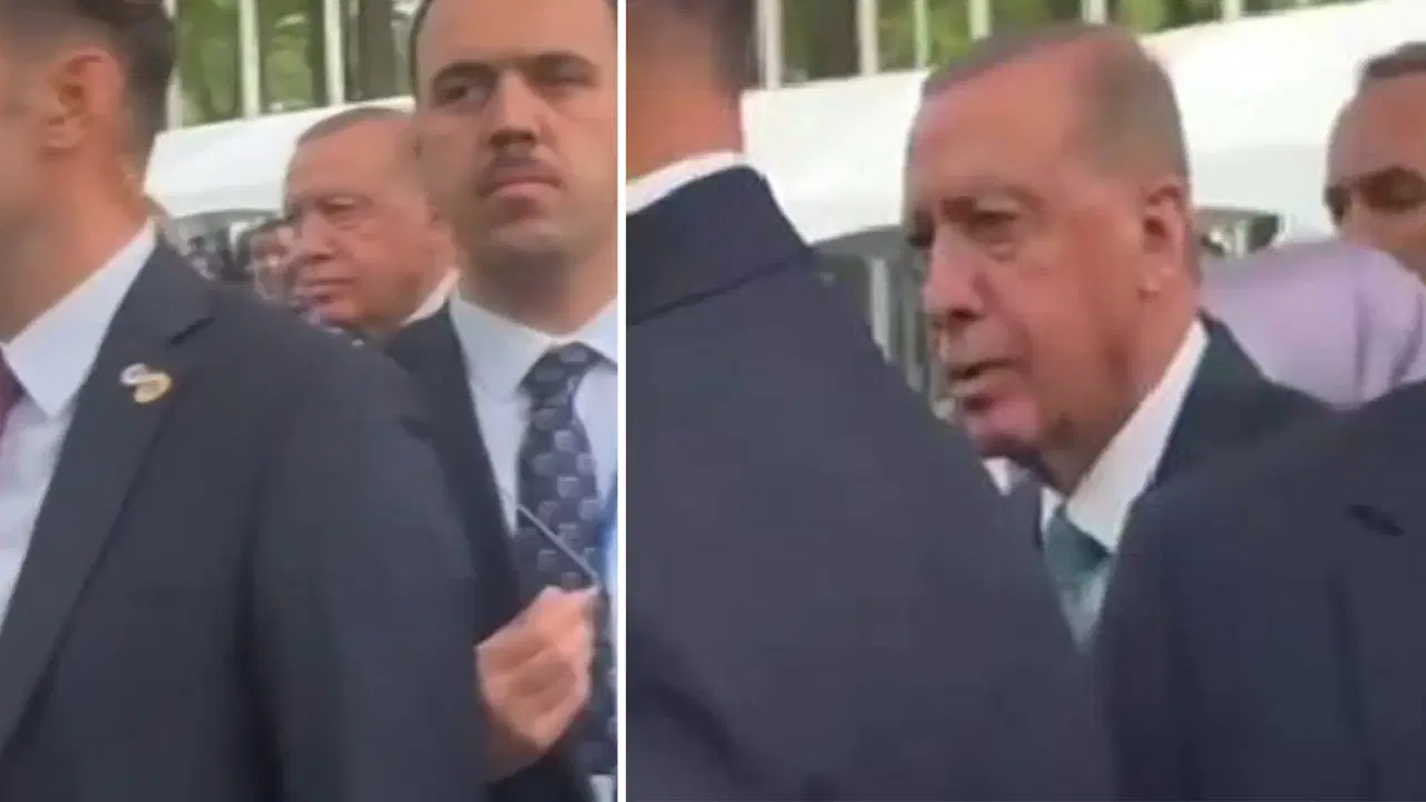 abd polisi trumpin konvoyu gececegi icin erdogan ve ekibini cadde ortasinda bekletti FRUK9D8w