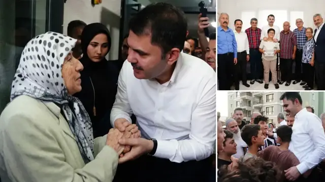bakan kurumdan hatayda depremzede aileye ziyaret devlet millet el ele bu basariyi gerceklestirdik WIET78DV