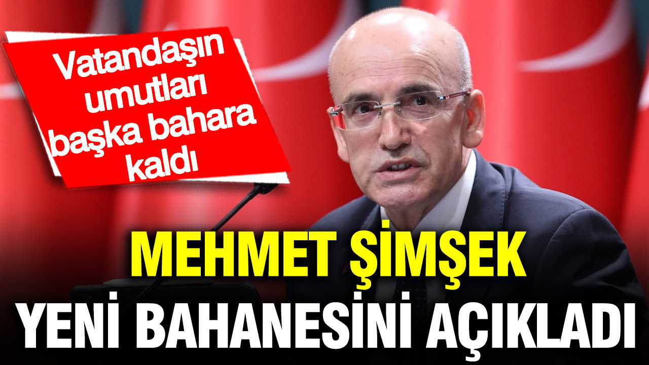 Mehmet Şimşek: Enerji Fiyatlarındaki Artış Vatandaşın Umutlarını Erteledi