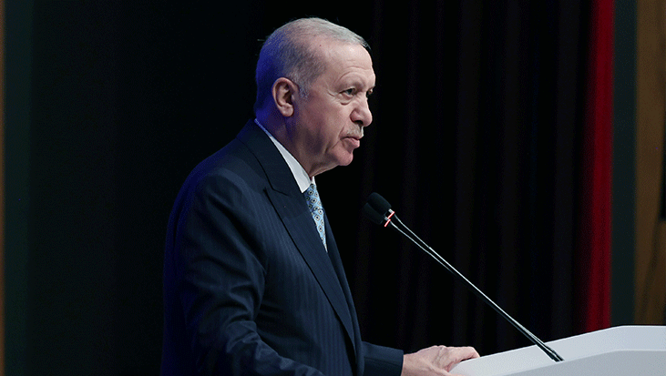 Cumhurbaşkanı Erdoğan’dan şehit Astsubay Kıdemli Başçavuş Şahin’in ailesine taziye mesajı